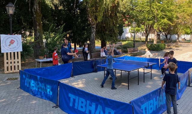 11.09.2021. prezentacija stolnog tenisa - Dan otvorenih vrata STK Samobora