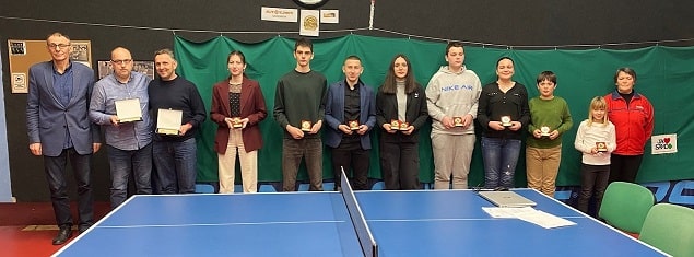 20. Skupština Stolnoteniskog saveza Zagrebačke županije – nagrađeni Ana i Jan Znika i Lana i Lovro Horvat